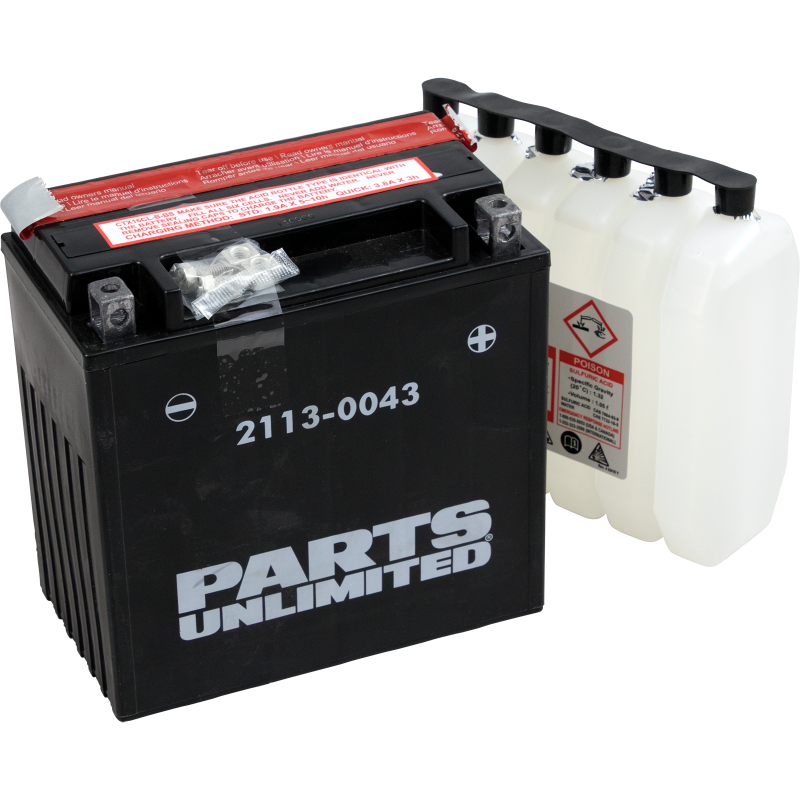 PARTS UNLIMITED BATTERIES  CTX16CL-B-BS