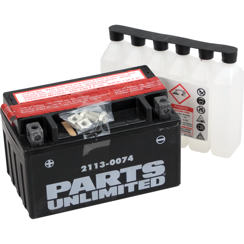 PARTS UNLIMITED BATTERIES  CTX7A-BS