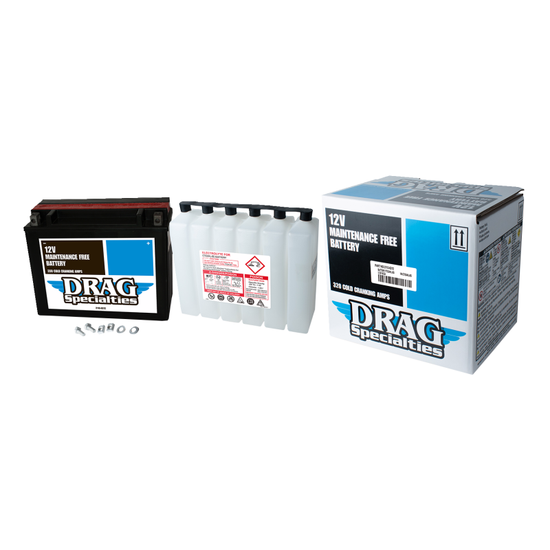DRAG SPECIALTIES BATTERIES  DTX24HL-BS