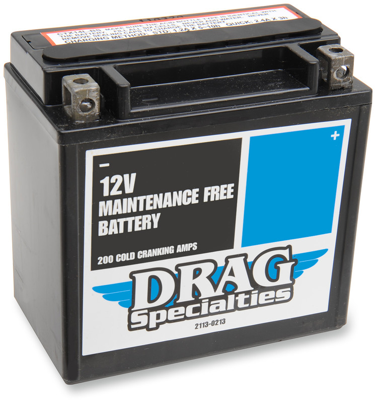 DRAG SPECIALTIES BATTERIES  DTX14L-BS