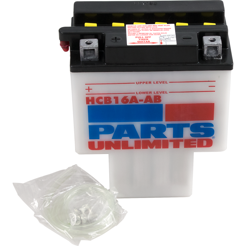 PARTS UNLIMITED BATTERIES  HCB16A-AB