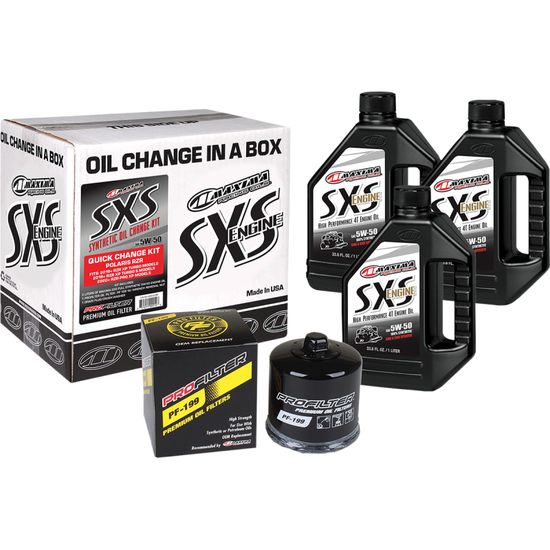 MAXIMA SXS OIL CHANGE KIT 5W50