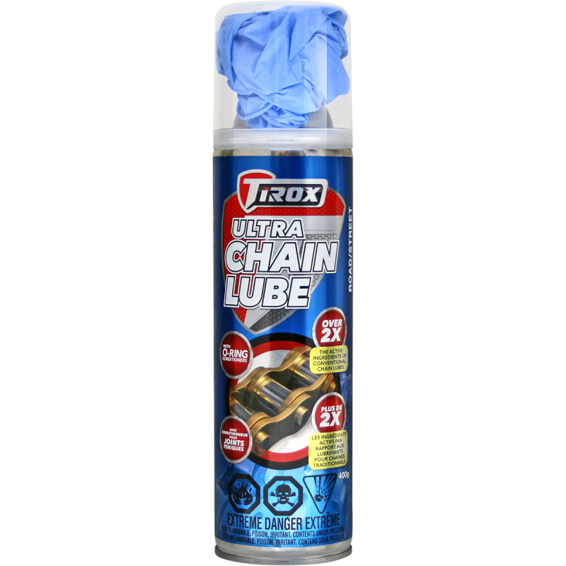 (CS/12) TIROX ULTRA LUBE W/GLOVES 16OZ