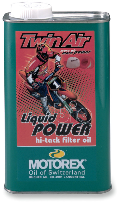 TWINAIR/MOTOREX BIO LIQUID POWER- 1 LIT