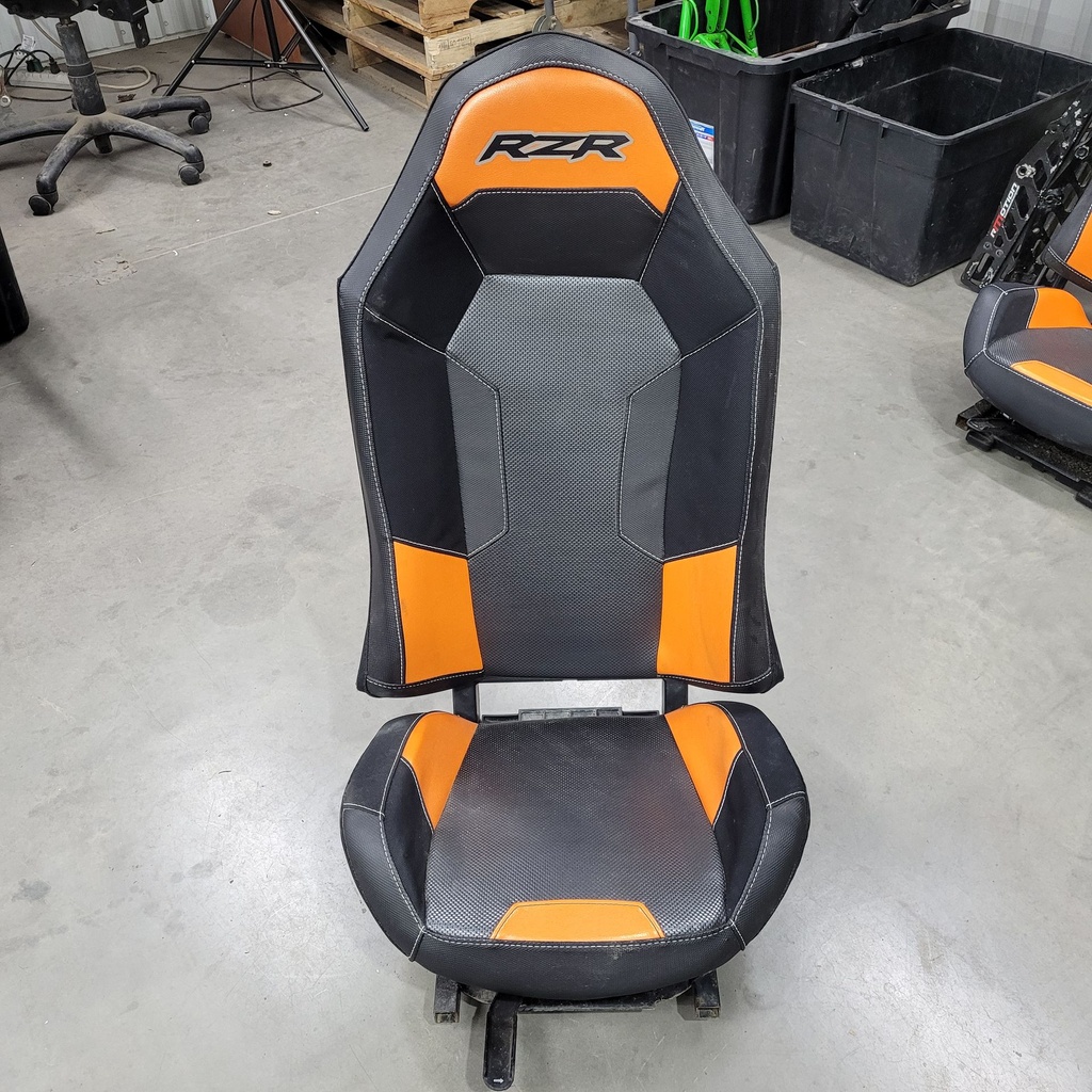 SEAT ASSEMBLY, BACK, BLACK/SILV