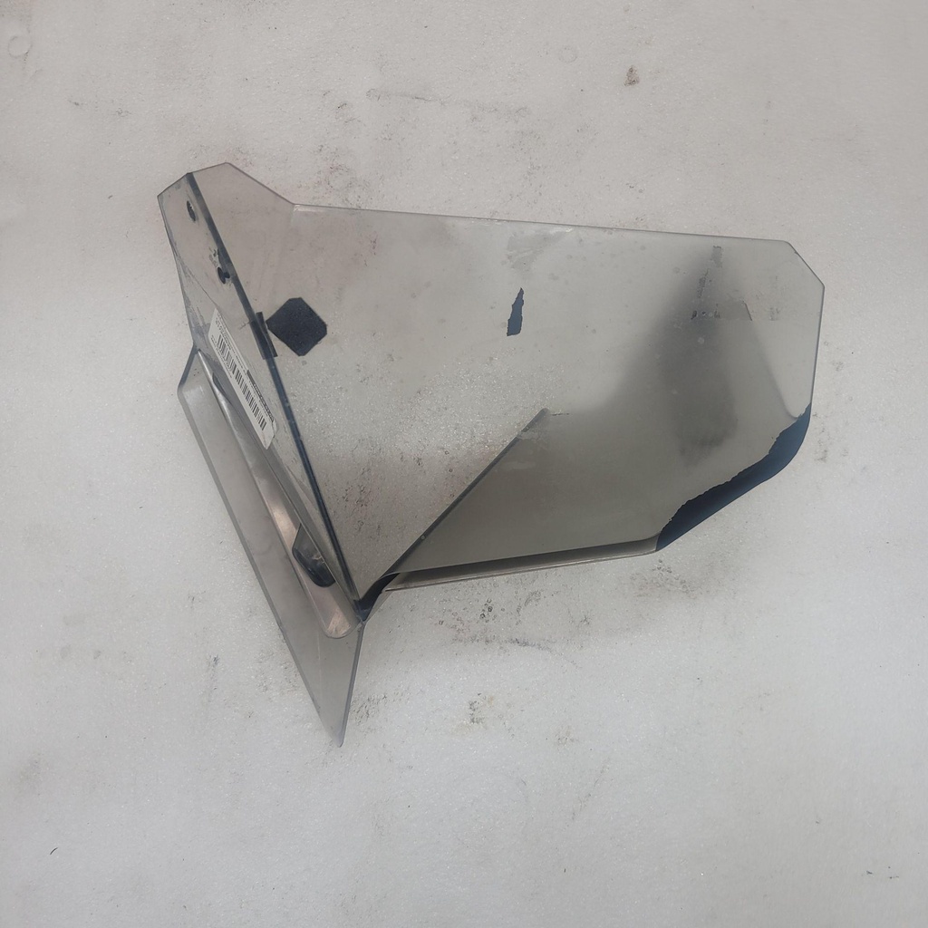 lh air deflector, black 63% transm.