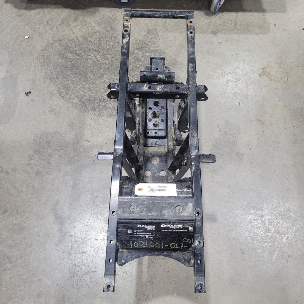 frame weld, rear, gs blk, 6x6