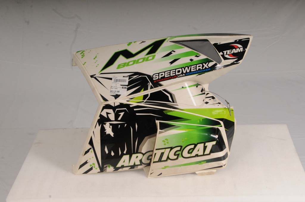 Panel, Side - w/o Decals - Right - White (inc. 3-7)