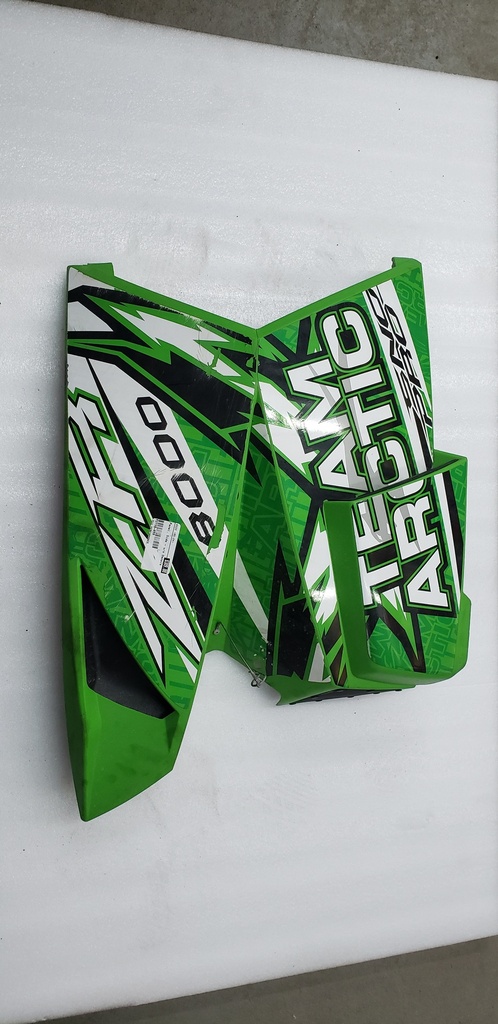 panel, side - w/o decals - left - green (inc. 14-19)