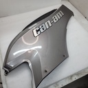 BRP (Can-am / Ski-doo)-(new ref. 705006255) rh upper side panel, metallic magnesium magnesium-black model-705004623