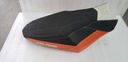 POLARIS-ASM-SEAT BLK/ORG/TW/TSLV/MDMAY-2687075