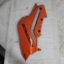 CF Moto-LEFT HAND SIDE COVER (LAVA ORANGE)-9DS#-042021-6000-0YD