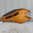 BRP (Can-am / Ski-doo)-lh upper side panel, alloy orange rs-s alloy orange-black model-705004626