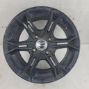 CF MOTO-front alum. rim, matt black 14", alum rim,bake matte black painting-9SW0-070100-0B200