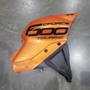 CF Moto-right hand side cover (crystal orange)-9DS#-042022-6001-0Y6