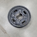 POLARIS-(new ref. 1525357-067) weld-rim,front,14x6,blk-1521910-067