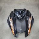 ARCTIC CAT-hood, outer - w/decals - black (inc. 2-12)-4718-813