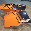 ARCTIC CAT-panel, side - left - w/o decals - orange (inc. 13-18)-4718-003