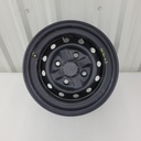 FRONT STEEL RIM, BLACK