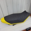 seat cover model sunburst yellow/black