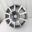 BRP (Can-am / Ski-doo)-carbon black, front wheel machined face-705402662