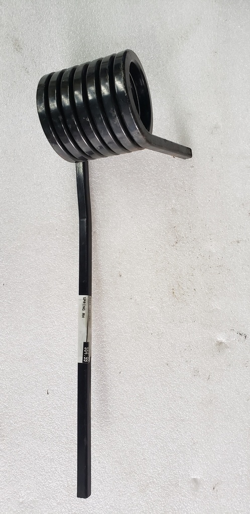 Black RH Spring, Square | MIC Parts