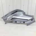 CF MOTO-lh side cover, titanium grey titanium gray-9DS#-042021-6000-0B500