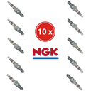 NGK-Lot de 10 Bougies NGK Iridium CR9EIX - L'Upgrade Ultime pour Performance & Longévité (Sportbike/Motomarine)-CR9EIX