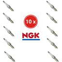 NGK-Lot de 10 Bougies NGK Laser Iridium ILKR8Q7 - Origine pour Moteur BRP 900 ACE Turbo (Ski-Doo/Sea-Doo)-ILKR8Q7