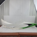 ARCTIC CAT-hood w/decals - right - white (inc. 2-3 and 5)-3718-878