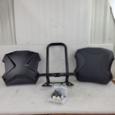 Snowmobile Seat Backrest - Black