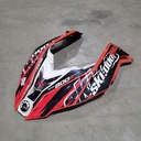 BRP (Can-am / Ski-doo)-white, center hood model-red-red-517305632