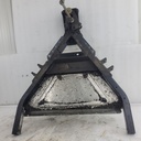 ARCTIC CAT-(new ref. 3707-132) frame, front - lower - black-2707-632