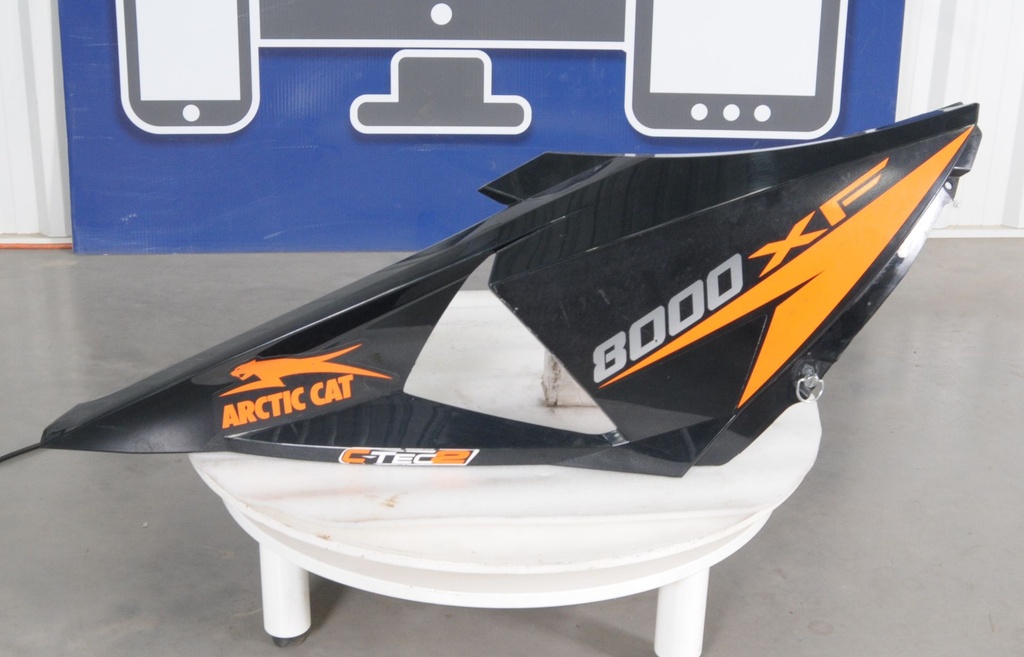 hood - left - black | MIC Parts