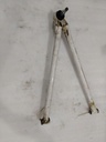 YAMAHA-arm, front lower rh. (white) ur for dpbse-8JP-F358A-30-00