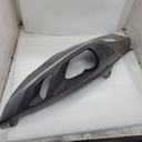 BRP (Can-am / Ski-doo)-(new ref. 705005589) rh front panel, metallic magnesium magnesium-black model-705004597