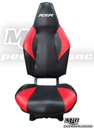 POLARIS-SEAT ASSEMBLY, BACK, BLACK/RED-2684959