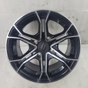 CF MOTO-front alum. rim 14", alum rim, black-9SW0-070100