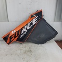 CF MOTO-rh side door, crystal orange crystal orange-7000-800201-0Y600