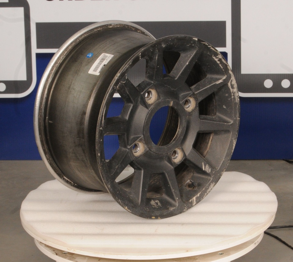rear rim 14x8 cast, flash black | MIC Parts