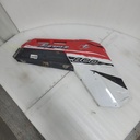 CF Moto-rear fender flare (rh), ferrari red ferrari red-9060-040004-0R40