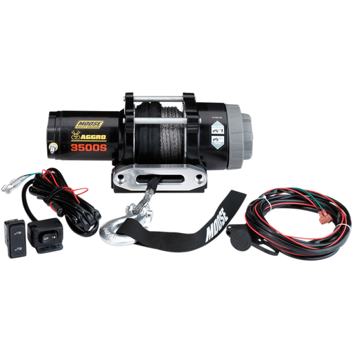MOOSE UTILITY DIVISION-MOOSE WINCH 3500LB W/SYN RP-10-4505-0762