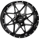 ITP-TORNADO 14X7 4/156 4+3 MATTE BLACK MILLED-10-0230-0777