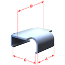 CAMOPLAST-TRACK CLIP (1O PK)-10-1240-0242