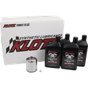 [10-3601-0851] BASIC 4 QUART SYNTHETIC ENGINE OIL AND CHROME FILTER KIT