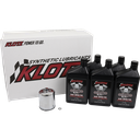 [10-3601-0855] BASIC 5 QUART SYNTHETIC ENGINE OIL AND CHROME FILTER KIT