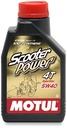 MOTUL-(CS/12) SCOOTER POWER 4T 5W40 1 LITER-10-620012