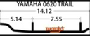 WOODYS-Hardweld Wear Bar-10-4612-0287