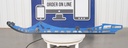 ARCTIC CAT-rail, formed - blue-3704-704