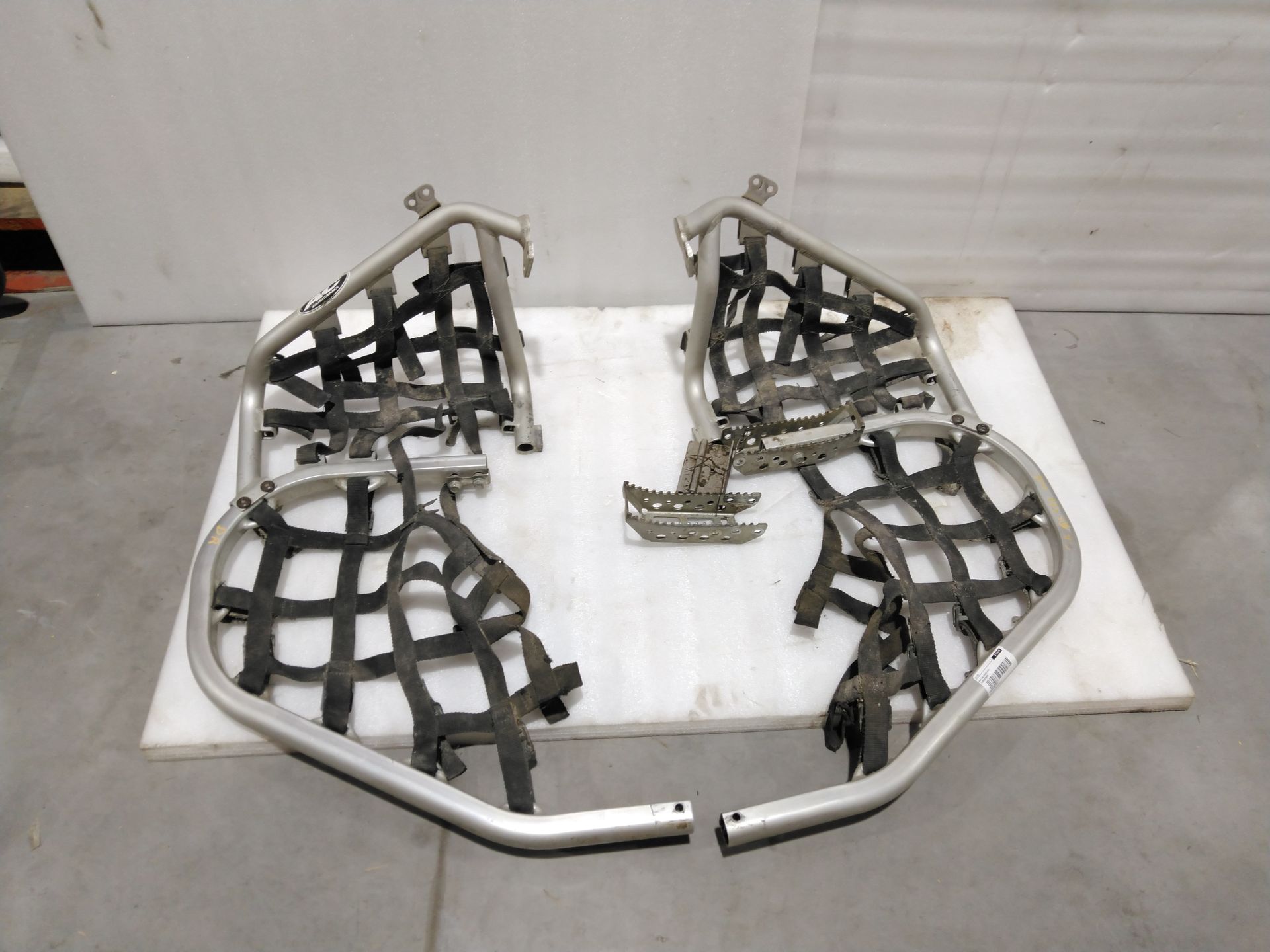 XRW NERF BAR NETS BASIC BLACK - CAN-AM DS 450 XMX